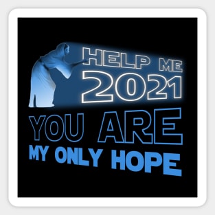 HELP ME 2021 Sticker